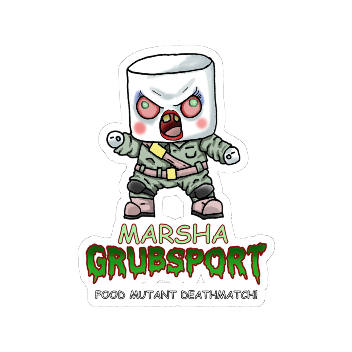 Marsha Kiss-Cut Stickers