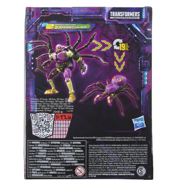 Transformers Toys Generations Legacy Deluxe Predacon Tarantulas Action Figure