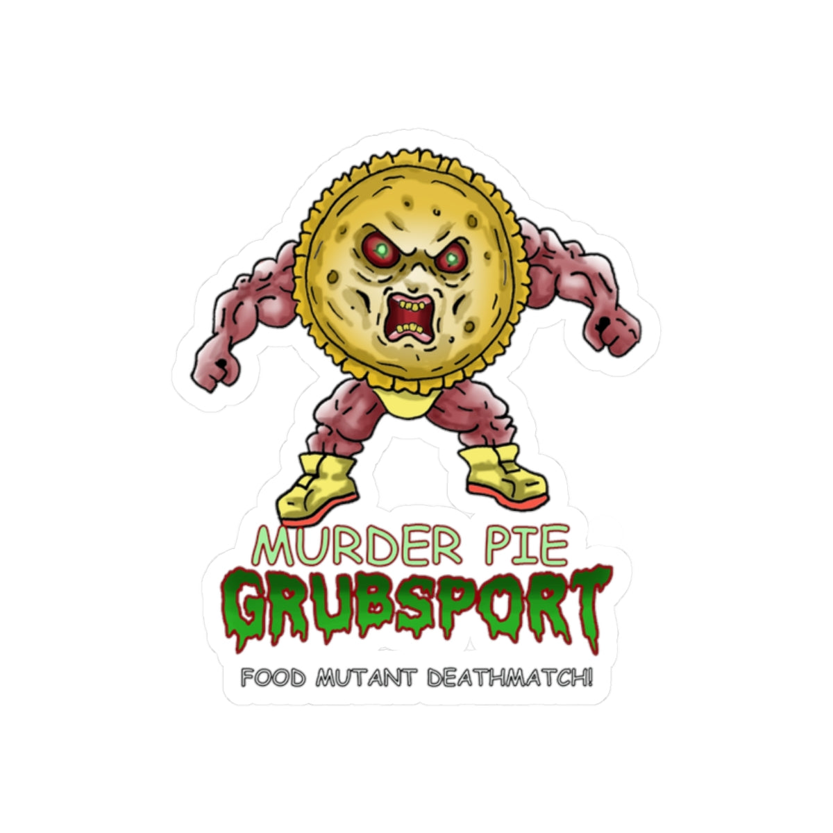 Murder Pie Kiss-Cut Stickers