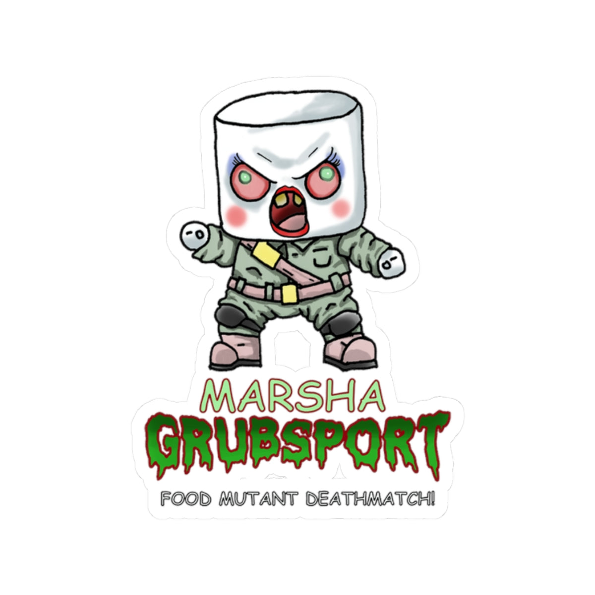 Marsha Kiss-Cut Stickers