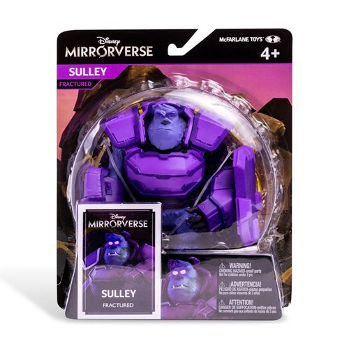 Mcfarlane Toys Disney Mirrorverse Wave 2 Sulley Fractured 5-Inch Scale Action Figure