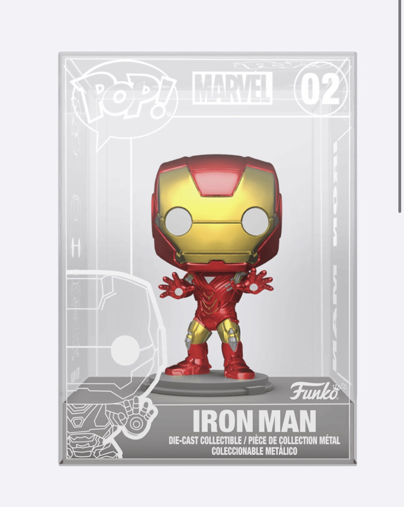 Funko POP! Die-Cast Marvel 02 Iron Man