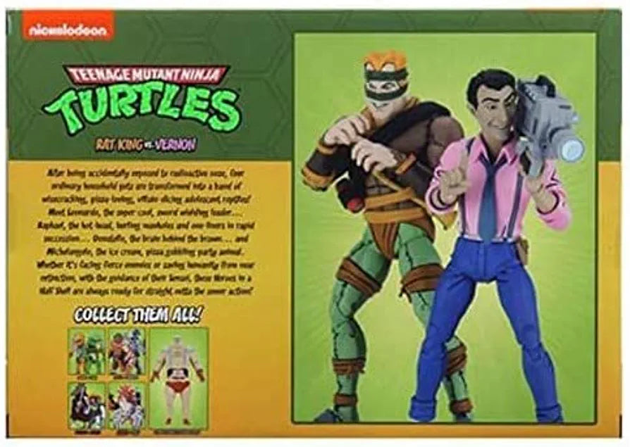 Teenage Mutant Ninja Turtles Rat King and Vernon 2-Pack
