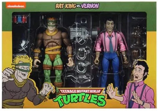 Teenage Mutant Ninja Turtles Rat King and Vernon 2-Pack