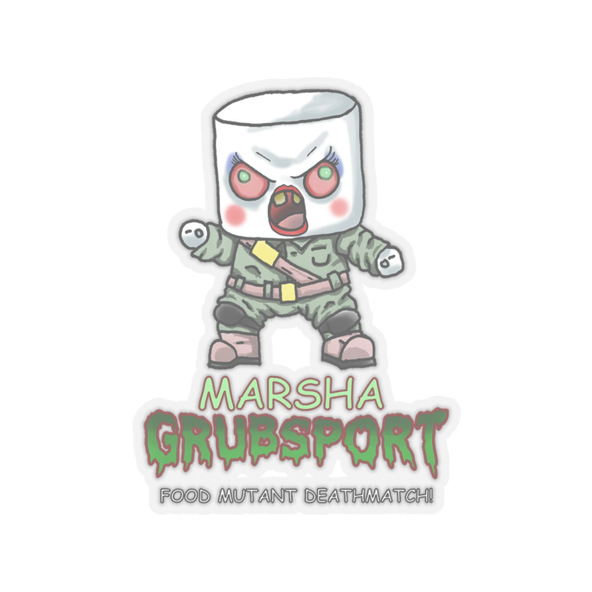 Marsha Kiss-Cut Stickers