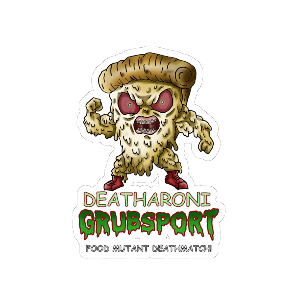 Deatharoni Kiss-Cut Stickers