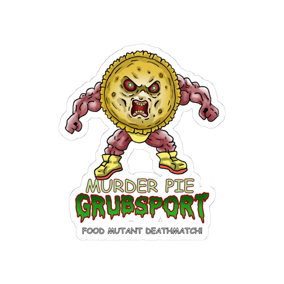 Murder Pie Kiss-Cut Stickers