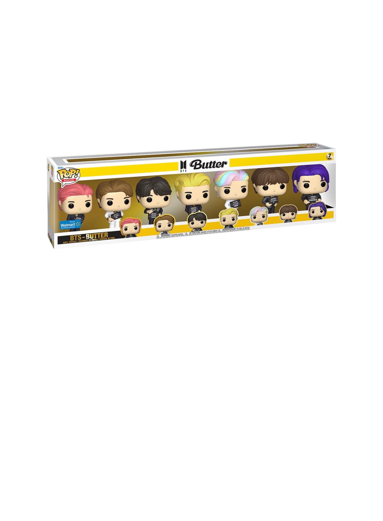 Funko POP! Rocks BTS Butter 7pk Walmart Exclusive