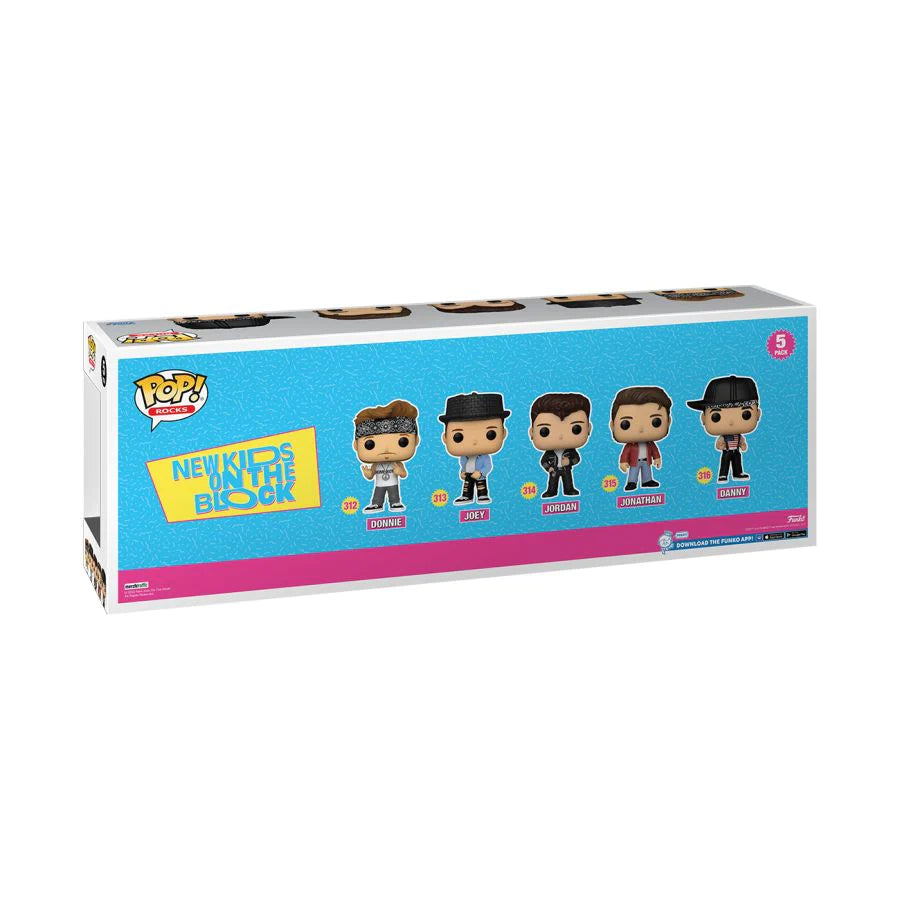 Funko POP! Rocks New Kids on the Block 5pk Walmart Exclusive