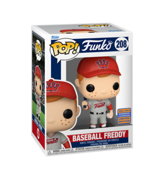 Funko POP! #208 Baseball Freddy 2023 Wondrous Convention Limited Edition