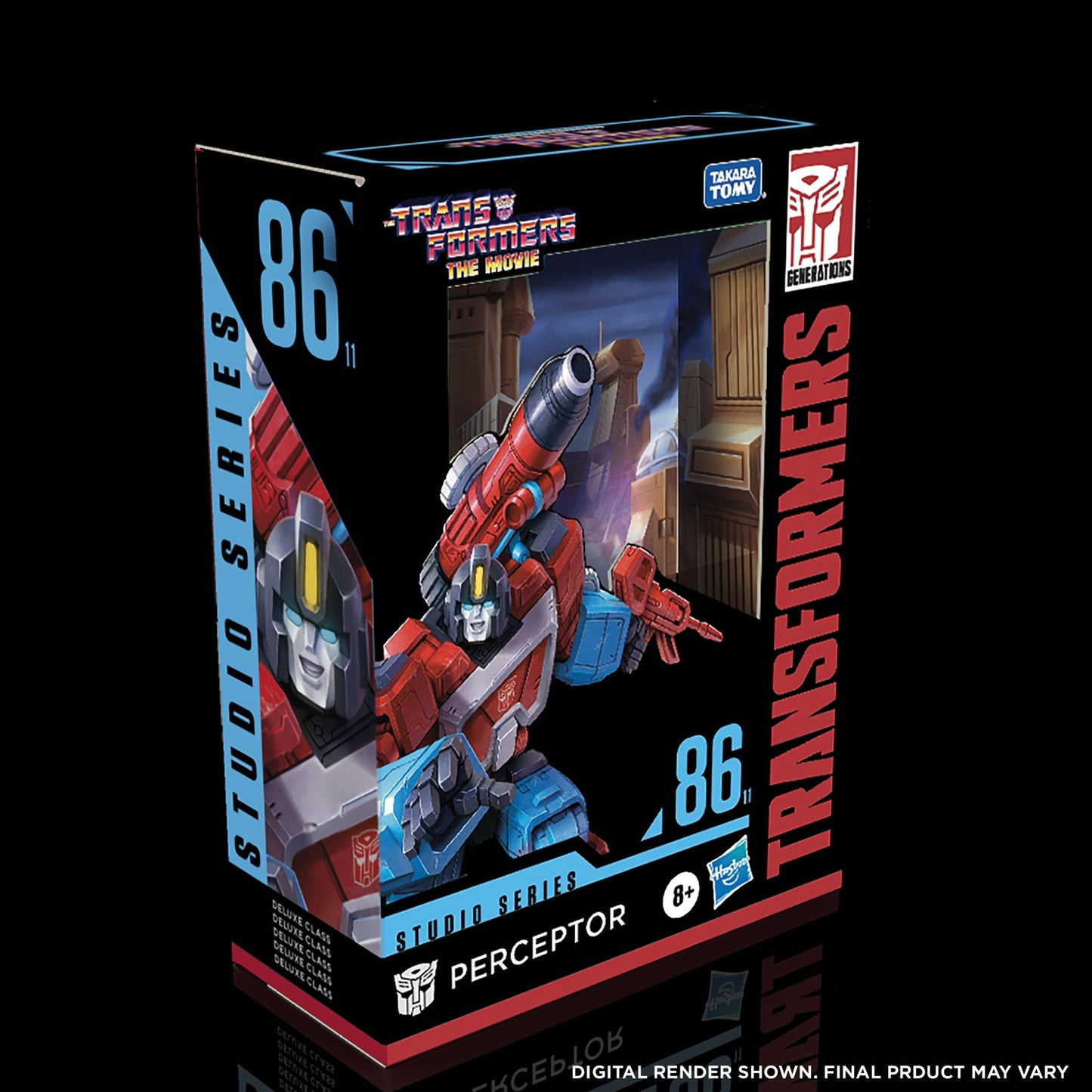 Transformers Studio Series 86-11 Deluxe The Transformers: The Movie Perceptor