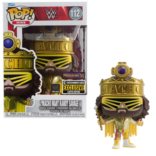 Funko POP! WWE #112 Wrestlemania VI “Macho Man” Randy Savage EE Exclusive