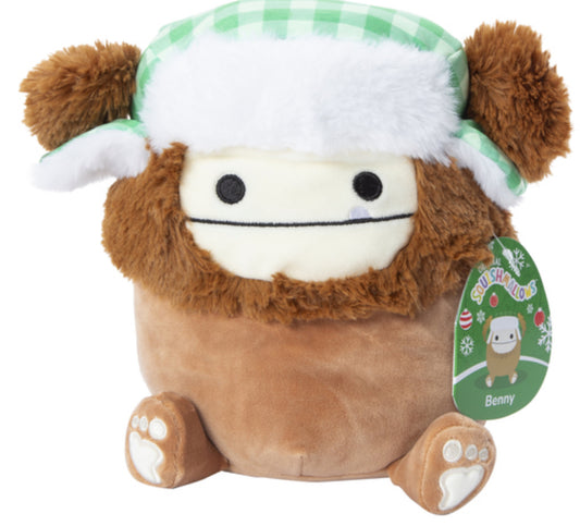 Squishmallows™ Winter Squad 7.5in Benny the Bigfoot