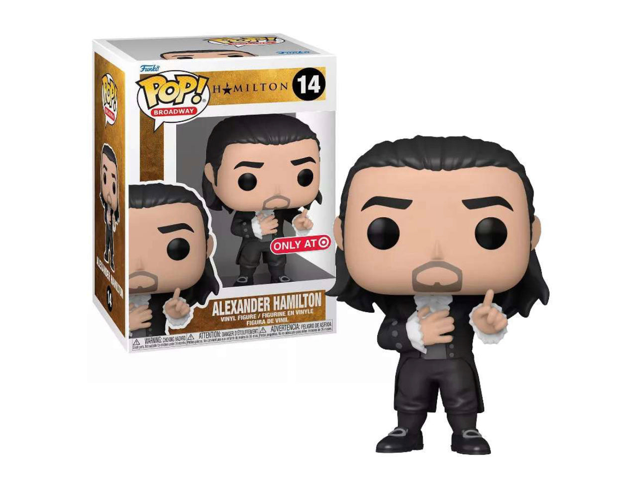 Funko POP! Broadway #14 Hamilton Finale Outfit Target Exclusive