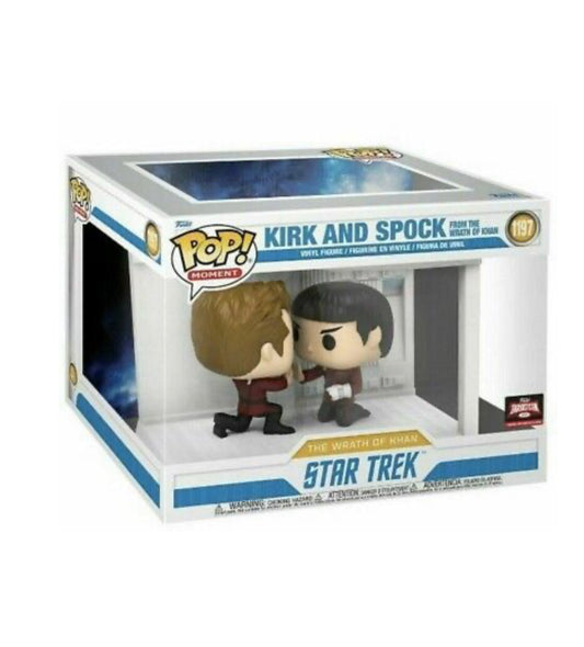 Funko POP! Moment #1197 Star Trek The Wrath of Khan Kirk And Spock TargetCon 2023 Exclusive