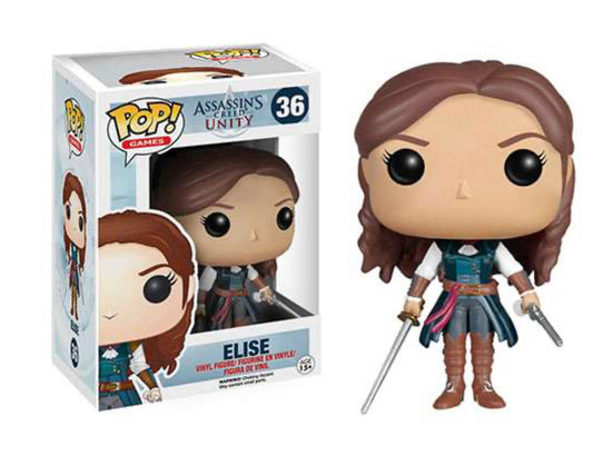 Clearance Funko POP! Games #36 Assassins Creed Unity Elise