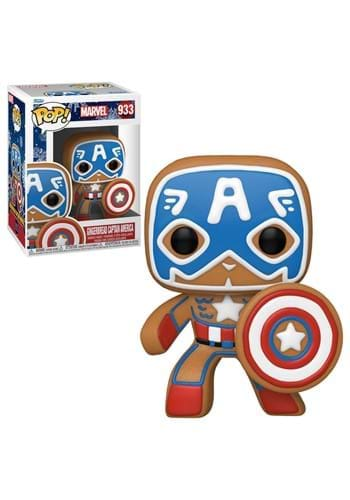 Funko POP! #933 Marvel Gingerbread Captain America