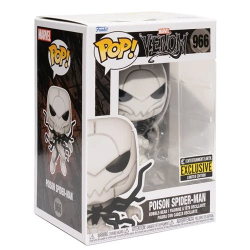 Funko POP! #966 Marvel Venom Poison Spider-Man Entertainment Earth Exclusive