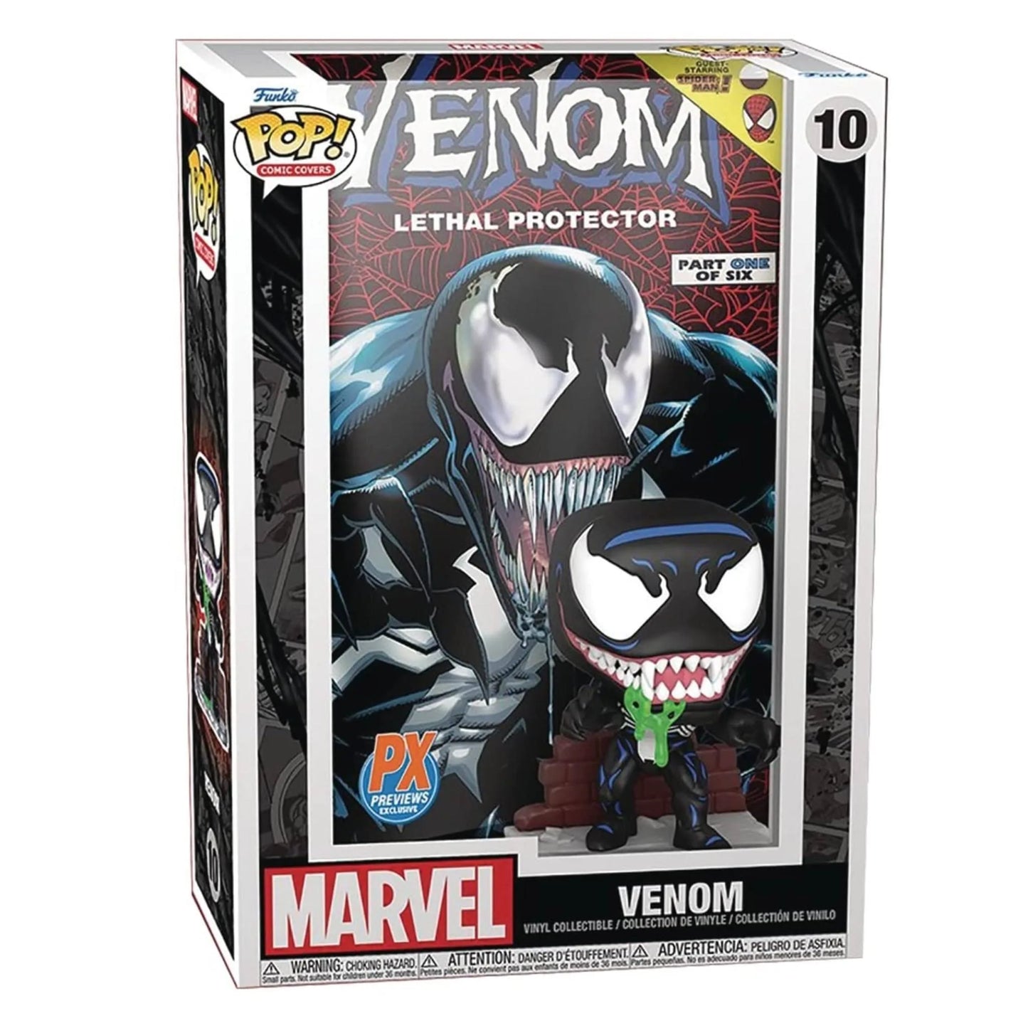 Funko POP! Comic Covers #10 Venom Lethal Protector PX Previews Exclusive