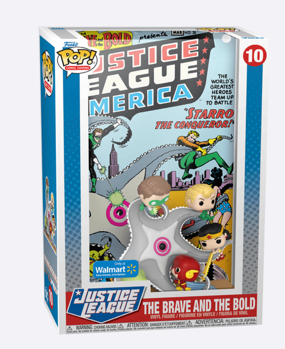 Funko Pop! Comic DC Comic Cover: Justice League - The Brave and the Bold Walmart Exclusive