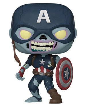 Funko POP! #941 Marvel What If…? Zombie Captain America