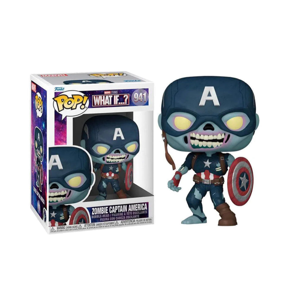 Funko POP! #941 Marvel What If…? Zombie Captain America