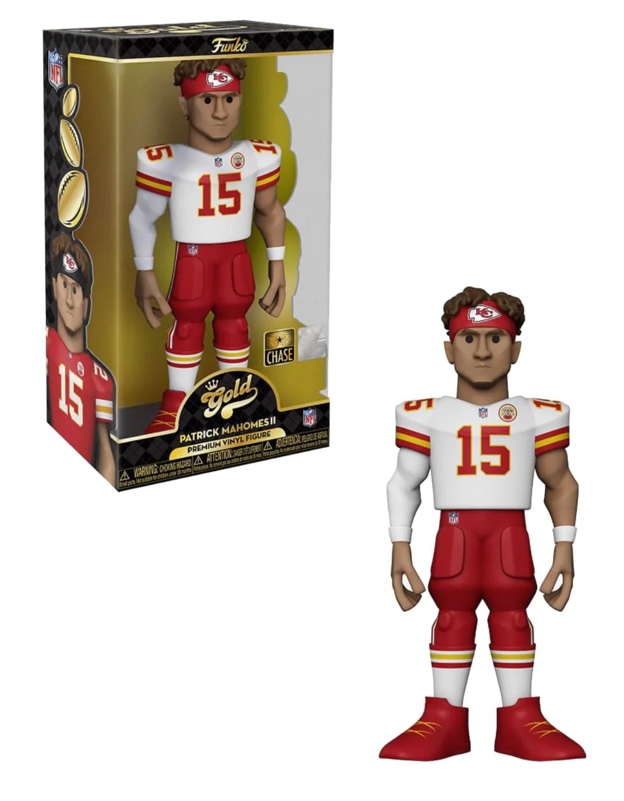 Funko Gold 12 inch Kansas City Chiefs Patrick Mahomes CHASE