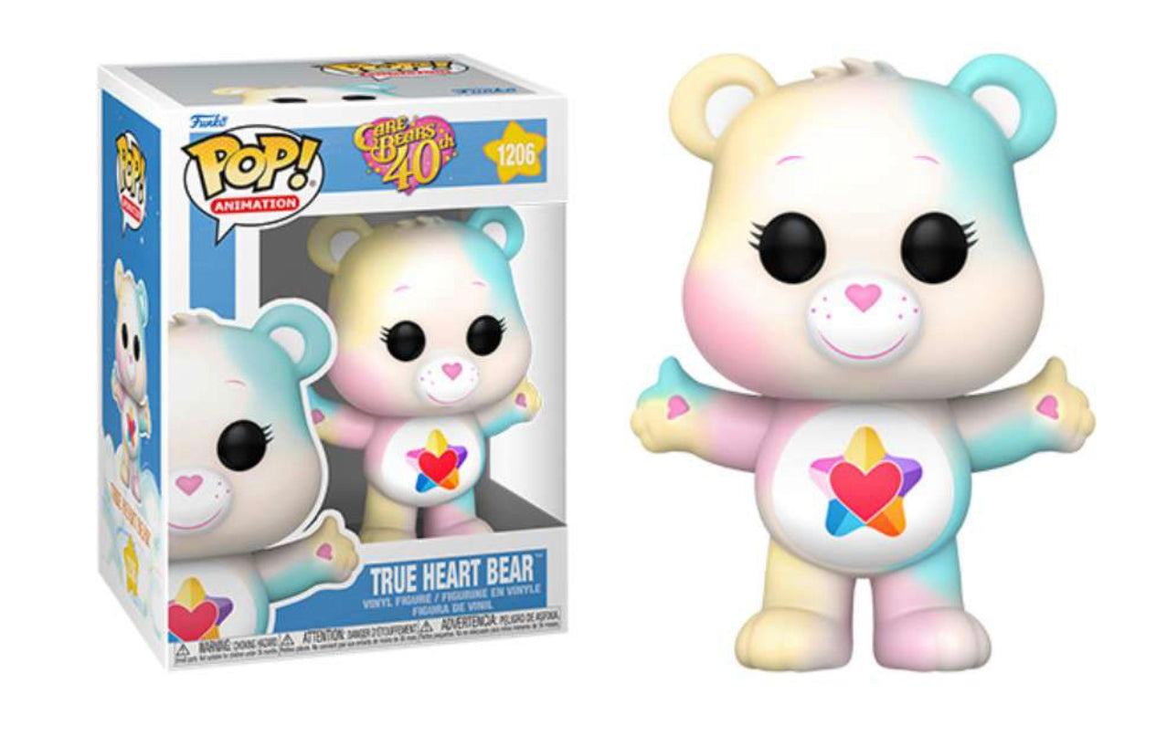 Funko POP! Animation #1206 Care Bears 40th Anniversary True Heart Bear