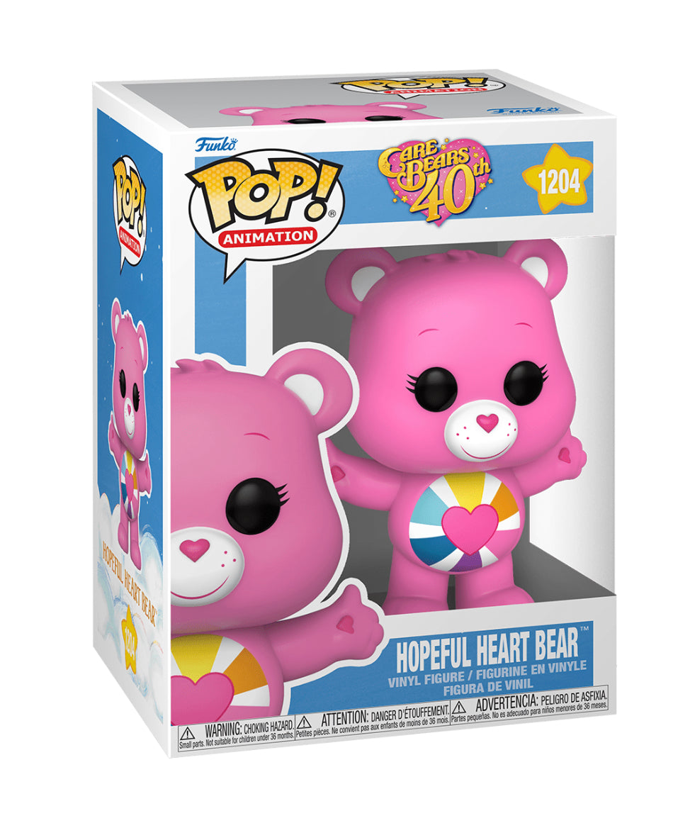 Funko POP! Animation #1204 Care Bears 40th Anniversary Hopeful Heart Bear