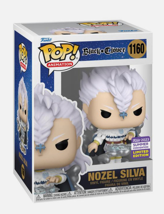 Funko POP! Animation #1160 Black Clover Nozel Silva 2023 Summer Convention Limited Edition