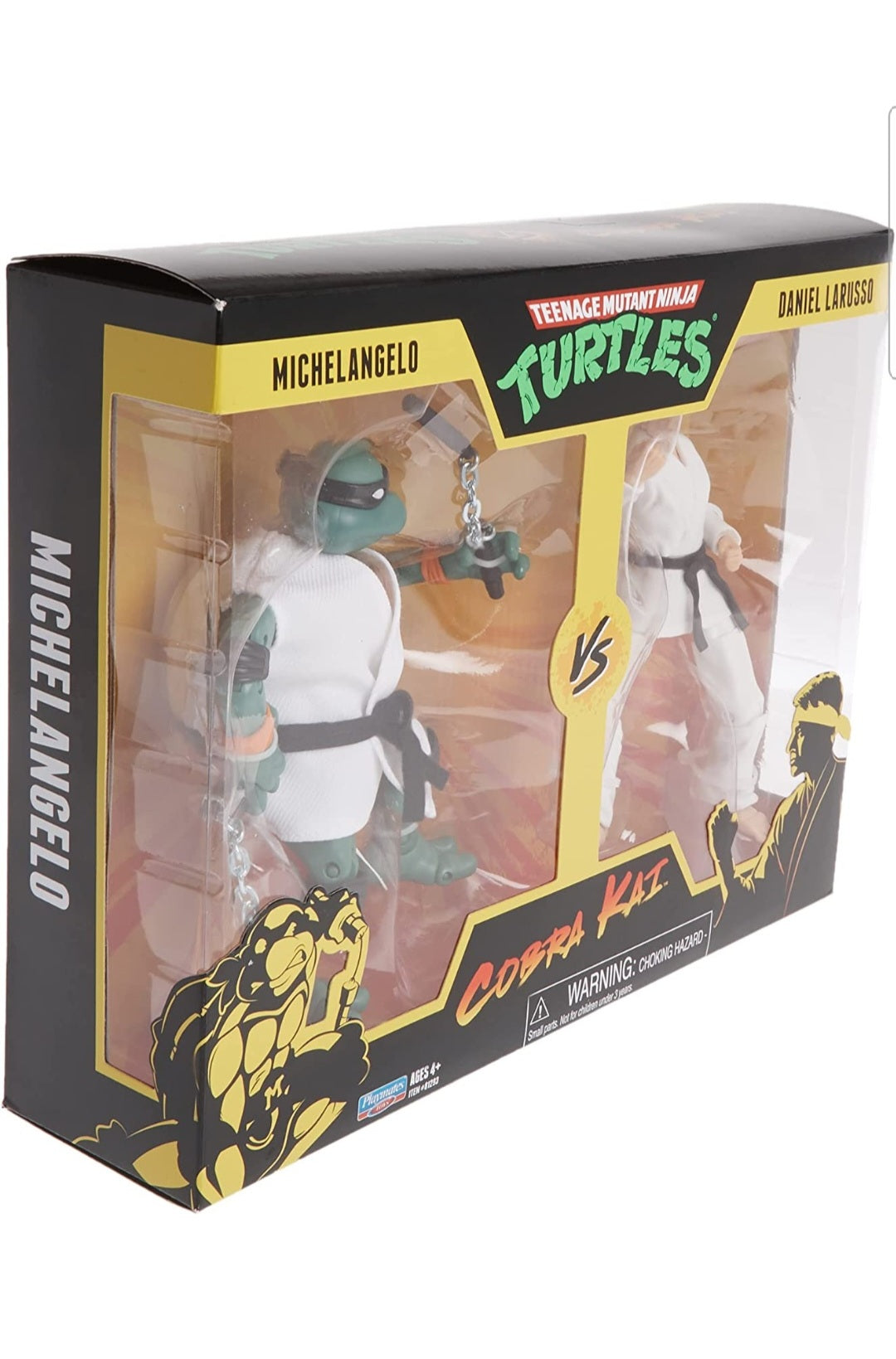 Teenage Mutant Ninja Turtles Michelangelo Vs Cobra Kai Daniel Larusso