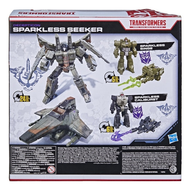 Transformers WFC Netflix Sparkless Seeker