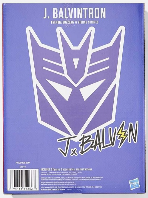 TRANSFORMERS: BALVINTRON (J. BALVIN X TRANSFORMERS G1 COLLABORATIVE)