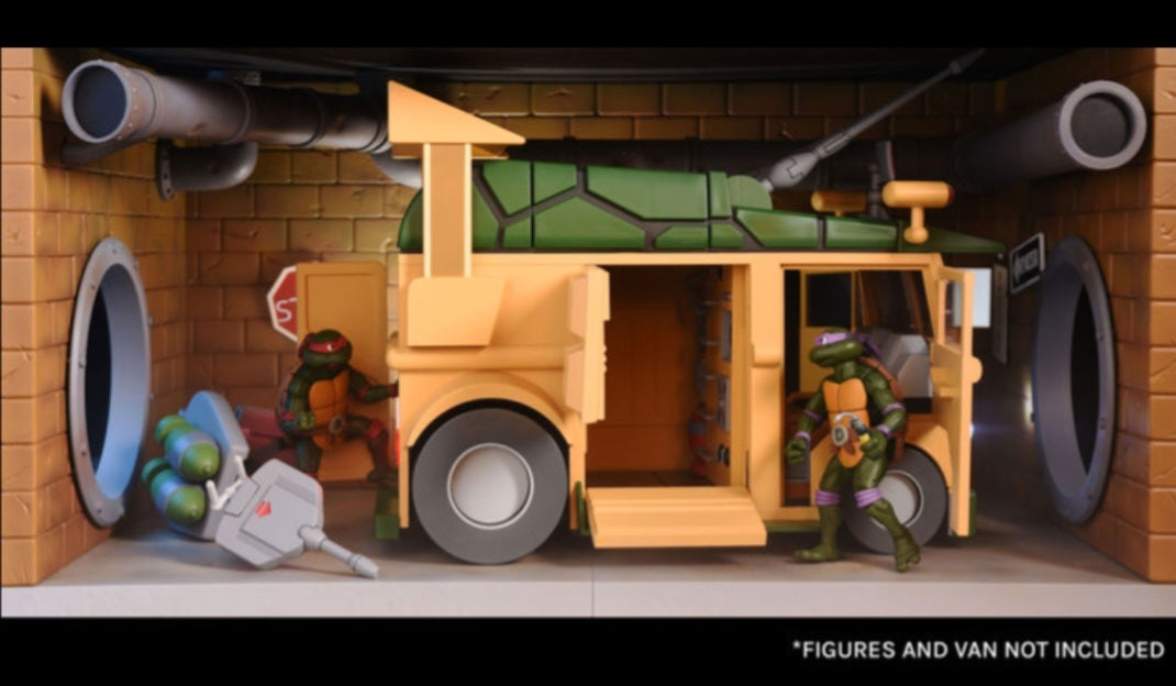 NECA TMNT Teenage Mutant Ninja Turtles - The Sewer Lair