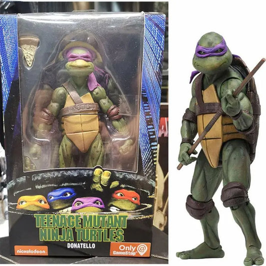 Neca Teenage Mutant Ninja Turtles The Movie Donatello Action Figure 2019 Gamestop Exclusive