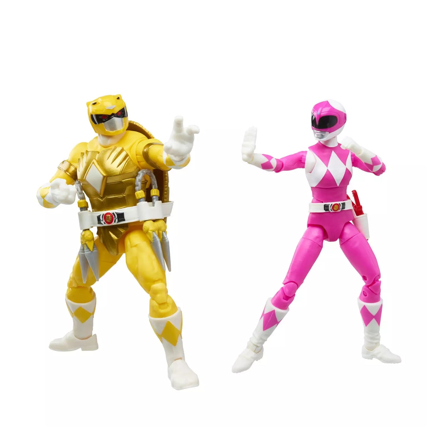 Power Rangers X Teenage Mutant Ninja Turtles Morphed April and Morphed Michelangelo Action Figure 2-Pack