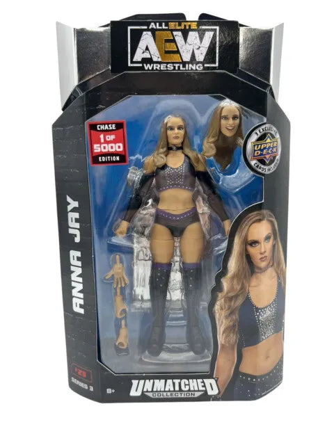 Aew Unmatched Series 3 Anna Jay Wrestling Figure #23 Chase Edition 1/5000