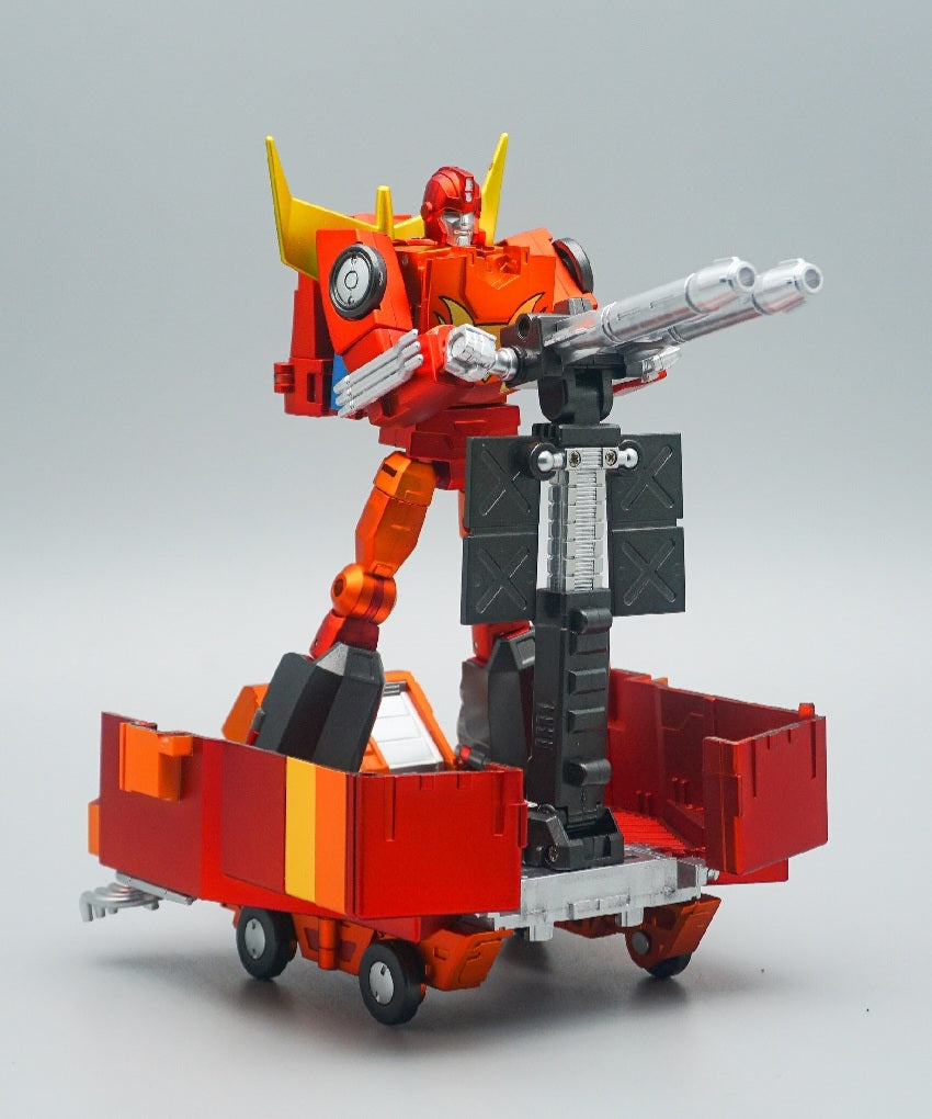 MS-19E Flame Commander Rodimus Prime Metal Version by MechFansToys