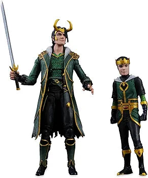 Marvel Select Diamond Loki with Kid Loki Special Collector Edition Action Figure Set