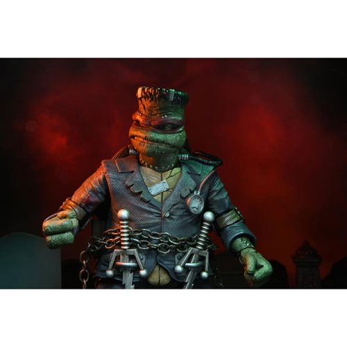Neca Teenage Mutant Ninja Turtles X Universal Monsters Raphael as Frankenstein's Monster Ultimate Action Figures