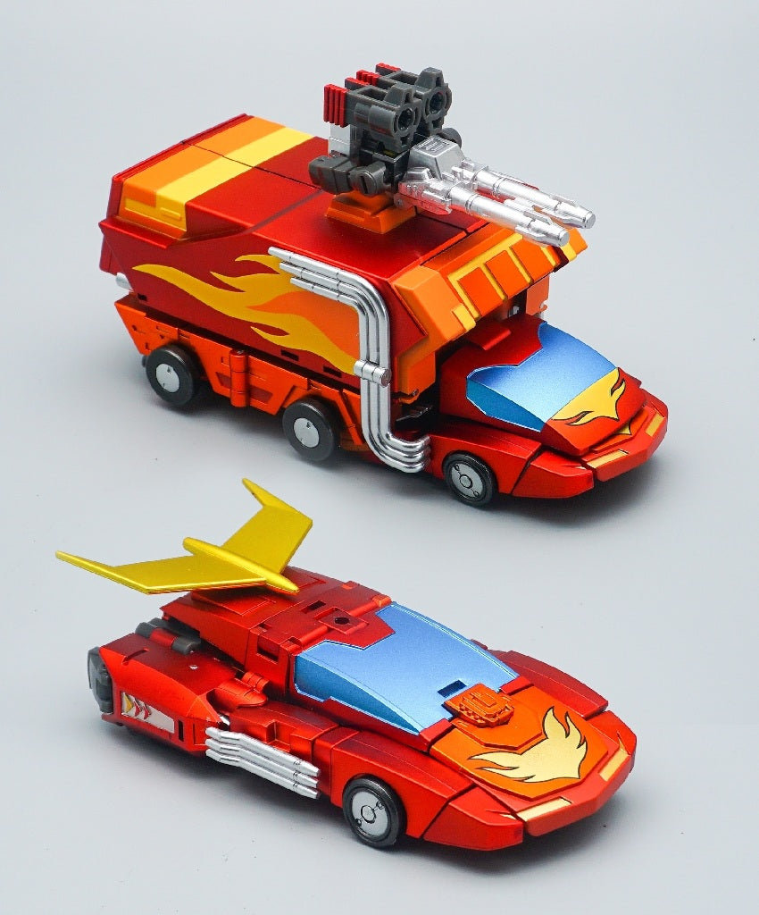 MS-19E Flame Commander Rodimus Prime Metal Version by MechFansToys