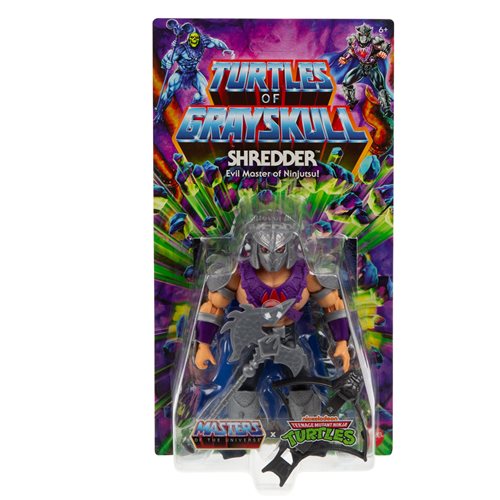 MOTU X TMNT: Turtles of Grayskull - Wave 2 : Shredder