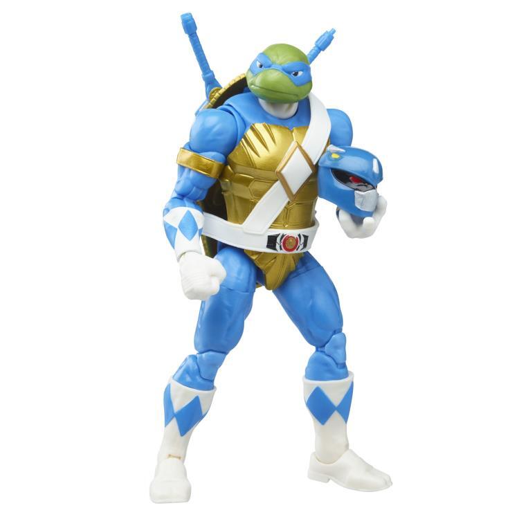 Power Rangers X Teenage Mutant Ninja Turtles Lighting Collection Morphed Donatello and Morphed Leonardo 2 Pack