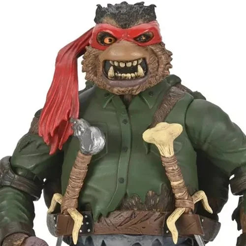 TMNT 7" Scale Figures - TMNT x Universal Monsters - Ultimate Raphael As The Wolfman