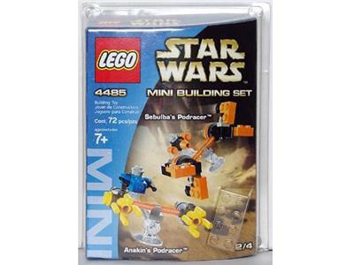 Star Wars Mini Building Sets Anakin's & Sebulba's Podracers Set LEGO 4485