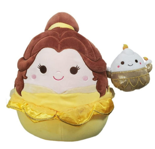 Squishmallow Disney 10” Belle with Lumiere