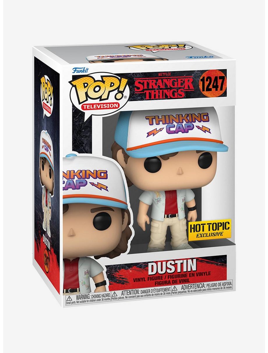 Funko Pop! Stranger Things: Dustin 1247 Hot Topic Exclusive