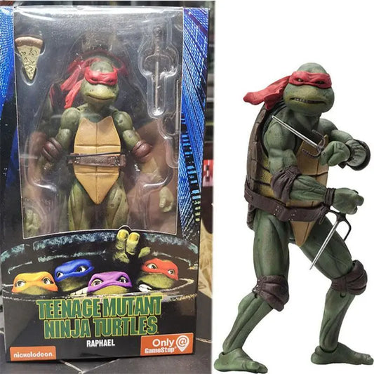 Neca Teenage Mutant Ninja Turtles The Movie Raphael Action Figure 2019 Gamestop Exclusive