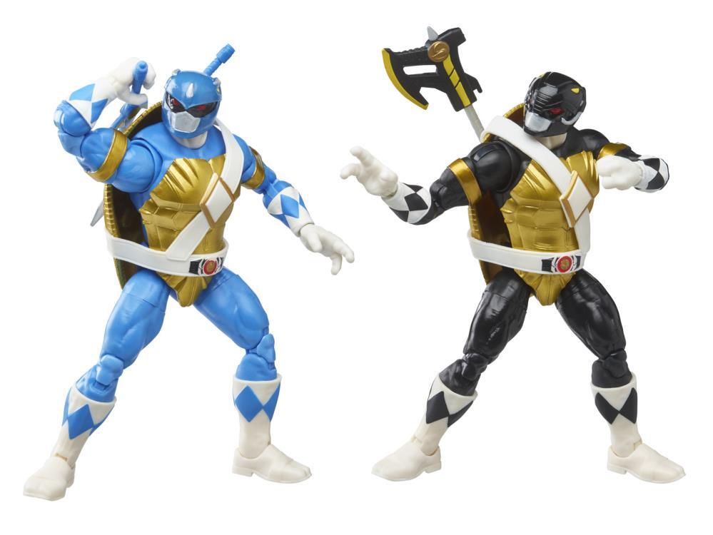 Power Rangers X Teenage Mutant Ninja Turtles Lighting Collection Morphed Donatello and Morphed Leonardo 2 Pack