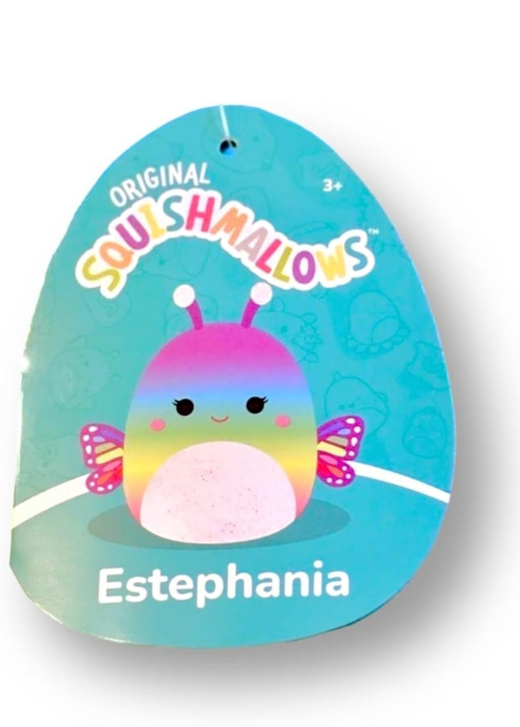 Squishmallow 7” Estephania the Glitter Butterfly Walmart Exclusive 2023